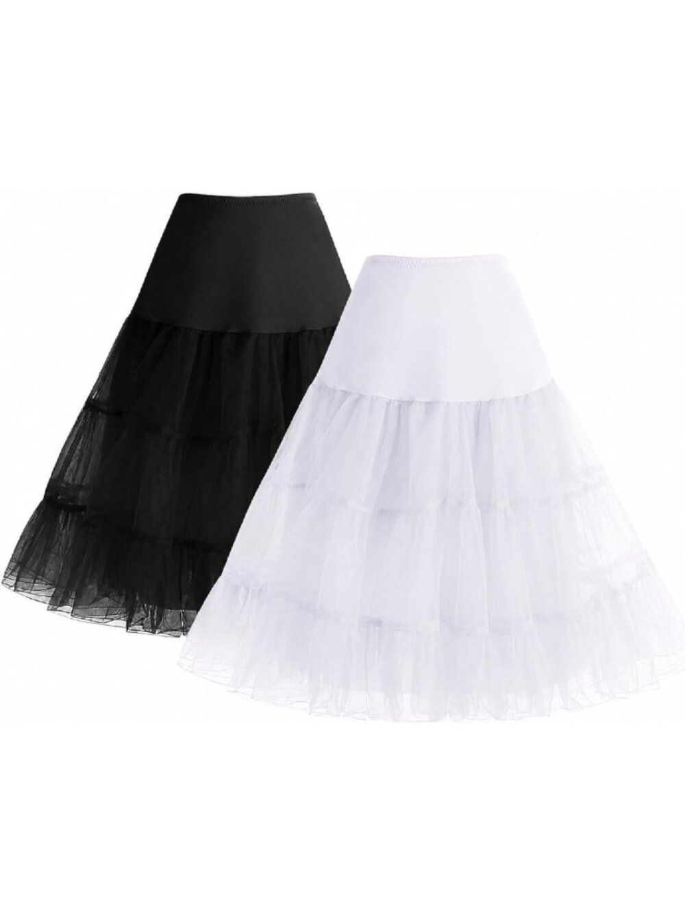 Vintage Tutu Petticoat Skirt for Women | Crinoline Underskirt | Retro Style